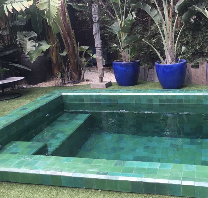 zellige swimming pool