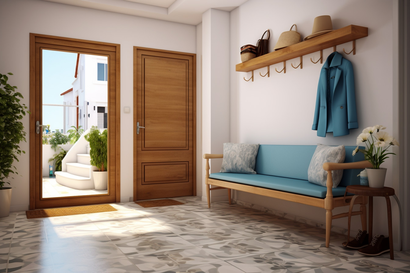 Inspiration déco pour l'entrée: les couleurs