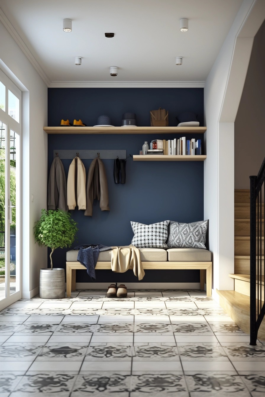Inspiration déco pour l'entrée: les couleurs