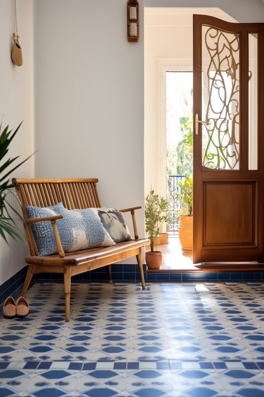 Inspiration déco pour l'entrée: les couleurs